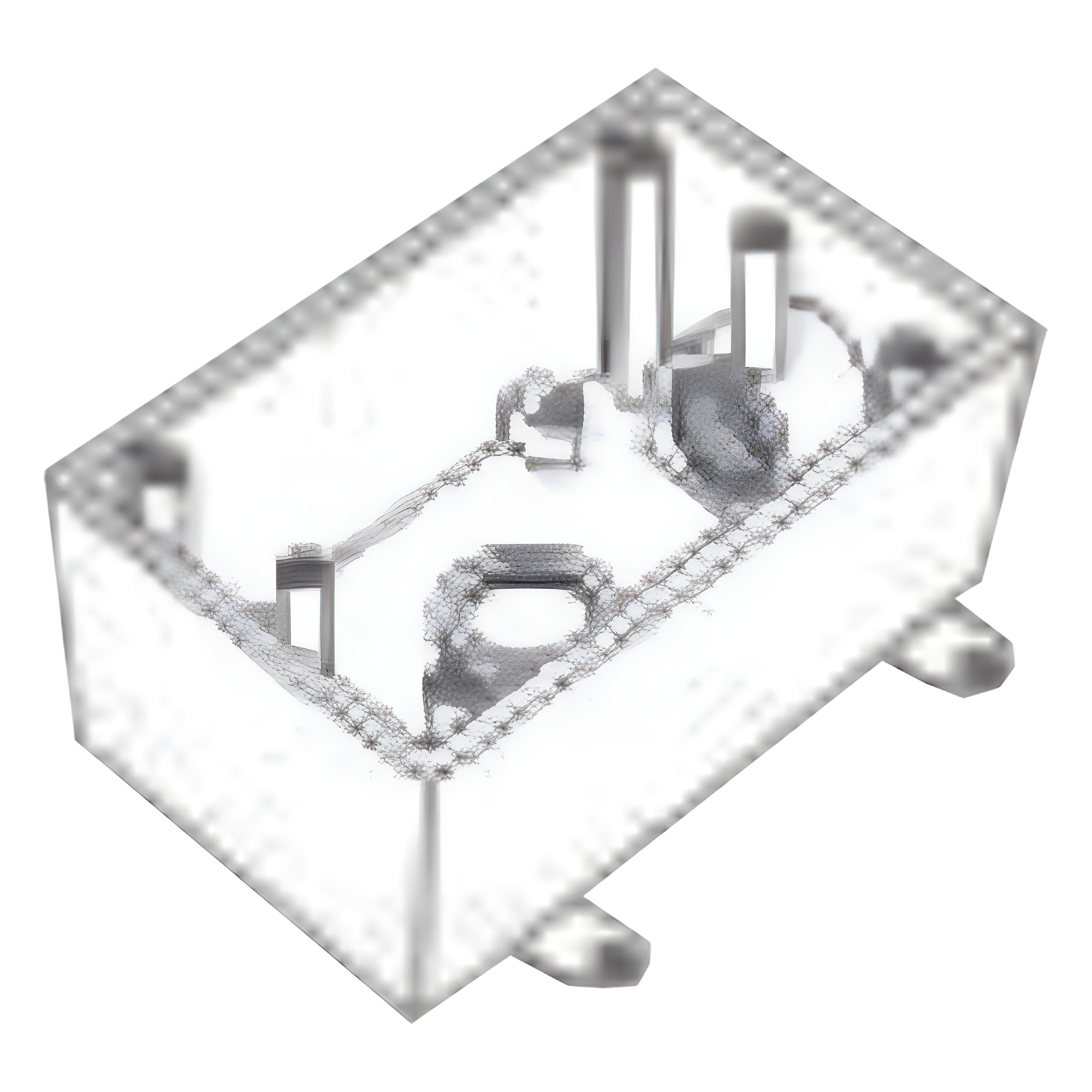 Caja Condulet FS de 3/4" (19.05 mm) con dos bocas a prueba de intemperie. — RAWELT · SKU RR-0508