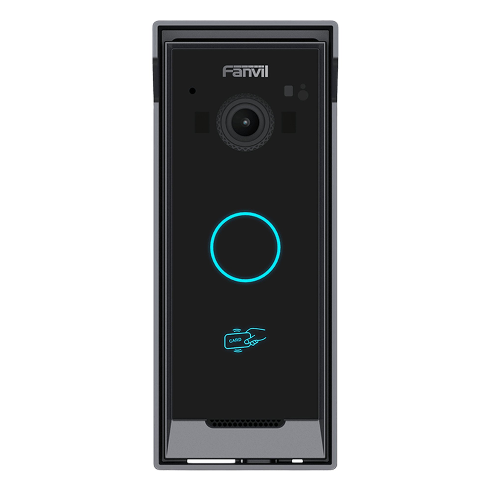 Video Intercomunicador IP / 2 Megapíxeles / Botón Marcación Rápida / Apertura Puerta BLE-Tarjeta IC-DTMF-Remoto / IP65 / PoE / ONVIF/ 1000 Registros Tarjetas — FANVIL · SKU I60