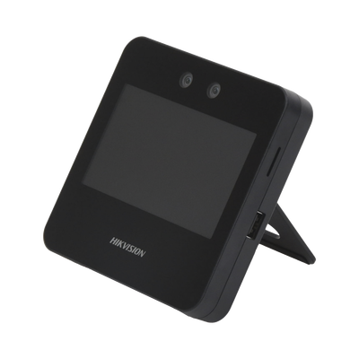 Terminal Min Moe WiFi / Touch de Reconocimiento Facial Ultra Rápido para ASISTENCIA y Control de ACCESO / 1500 Rostros y 3,000 tarjetas / Lee códigos QR / Videoportero / Detección de Cubrebocas / SIP Estandar / HIK-IA