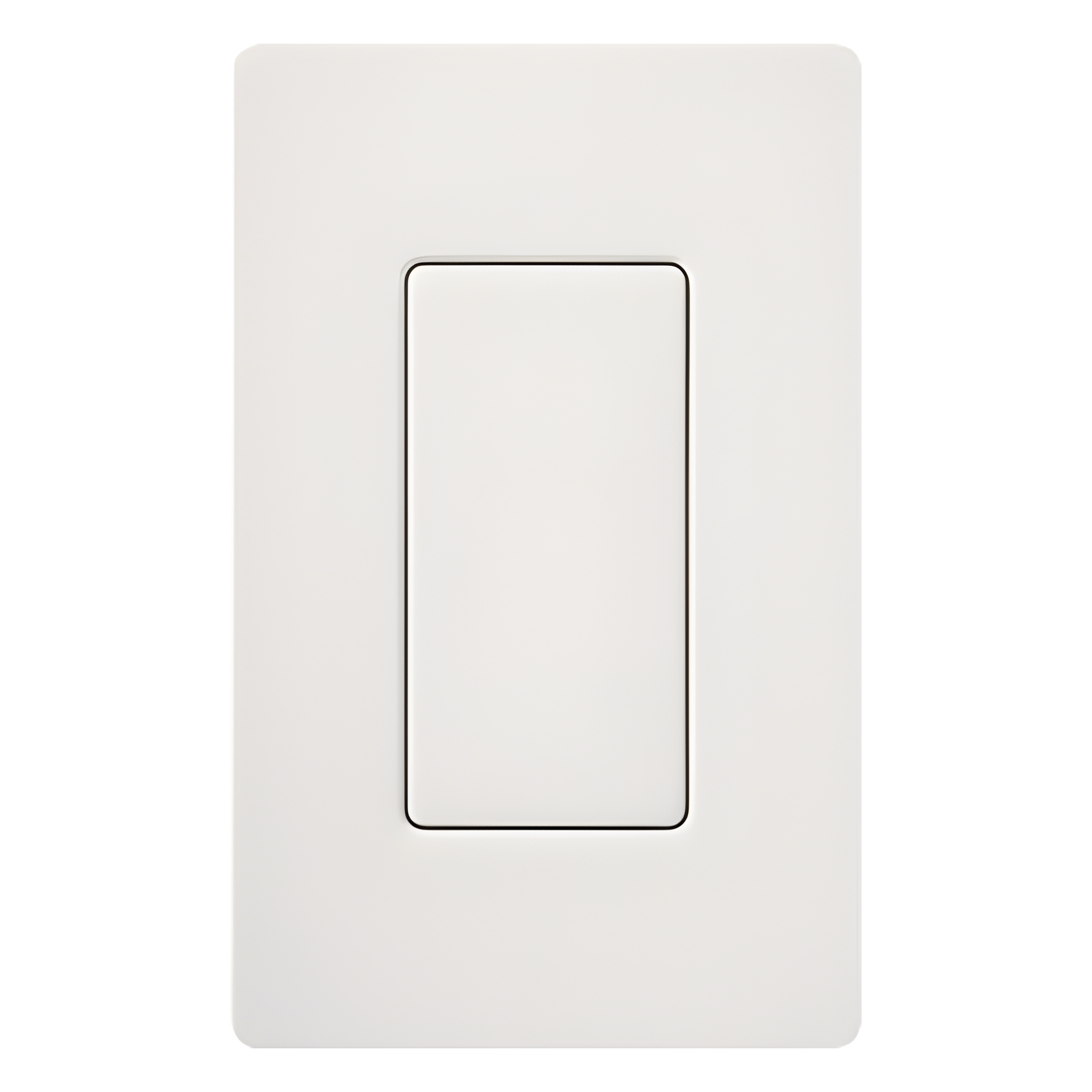 Inserto ciego para cubrir aberturas sin usar en placas de pared estilo designer Claro y Satin Colors, color Snow satinado — LUTRON ELECTRONICS · SKU SCBISW