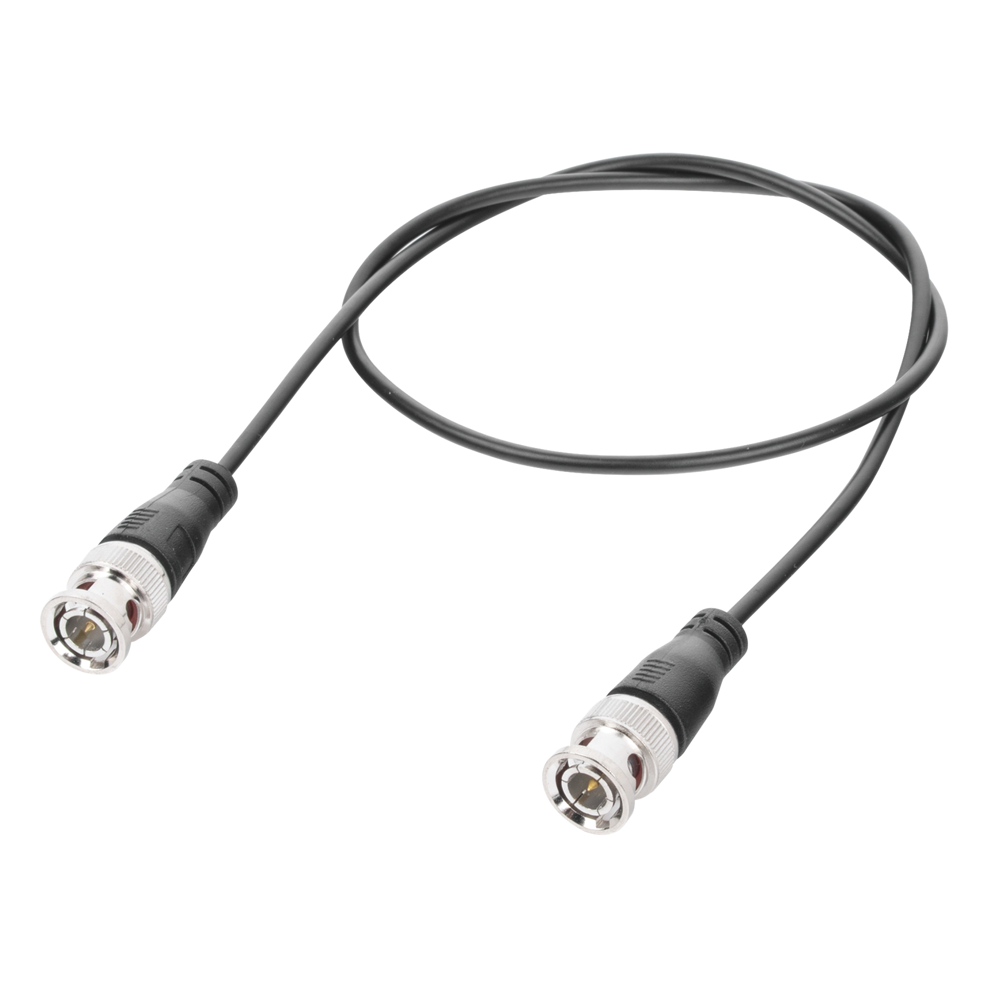 Cable Coaxial Armado con Conector BNC / Longitud de 1.5 Metros (4.92 Pies) / Optimizado para Cámaras 4K / Uso en Interior