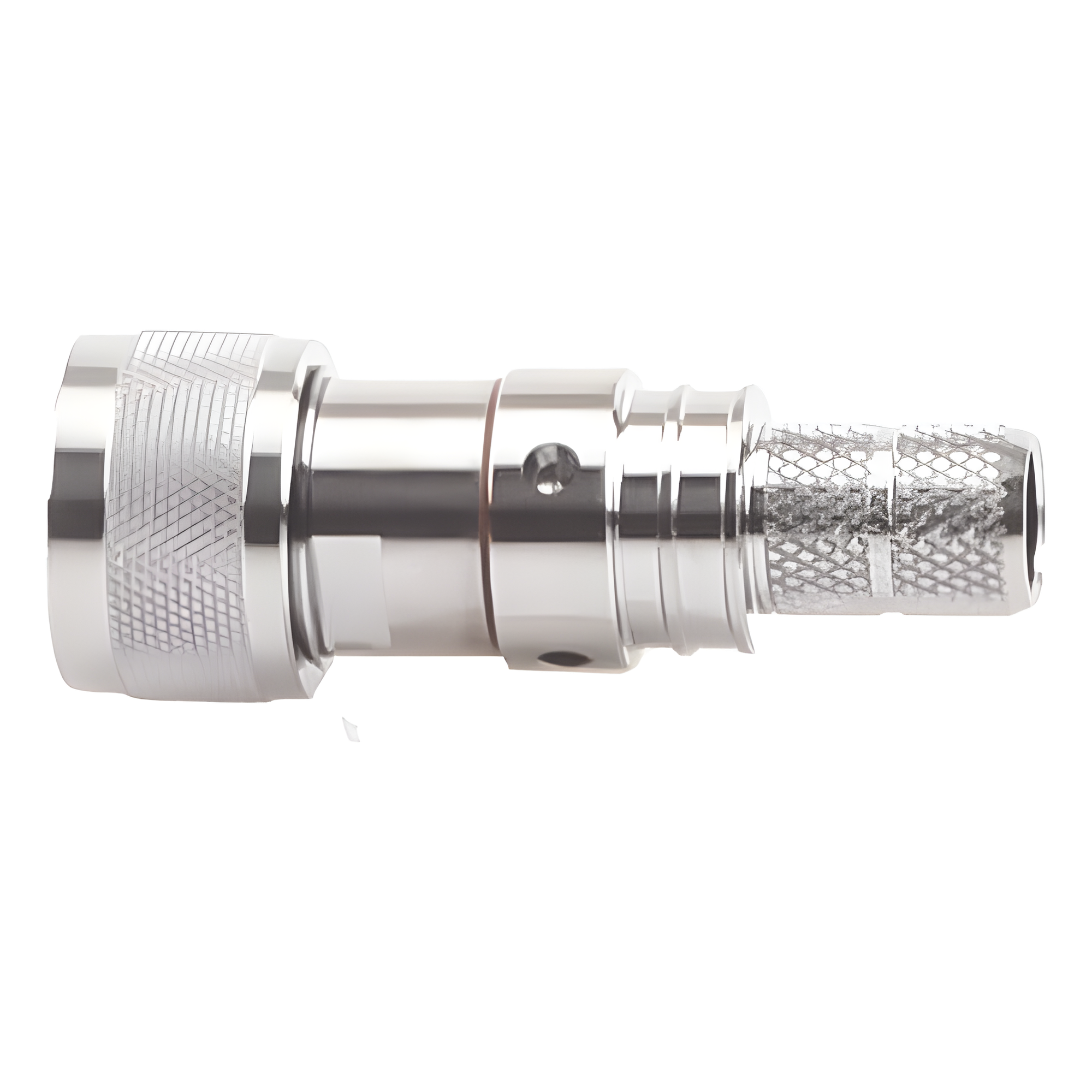 Conector UHF Macho Plegable con Pin Cautivo para cables RG8 — Times Microwave · SKU EZ-400-UM-X