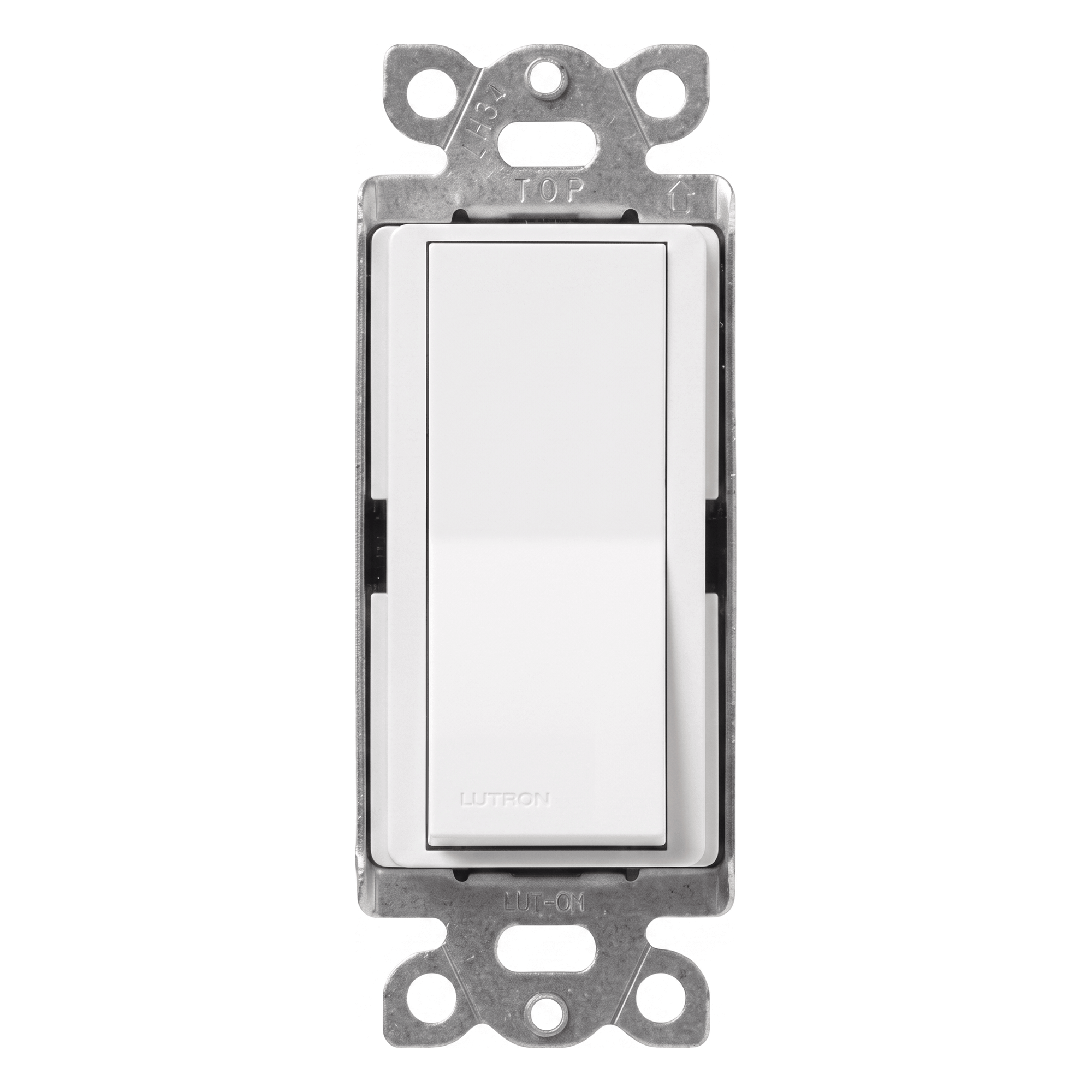 Interruptor de 3 vías (paso), línea Claro, 120/277 V, 15 A, para iluminación y motores, color blanco — LUTRON ELECTRONICS · SKU SC3PSSWL