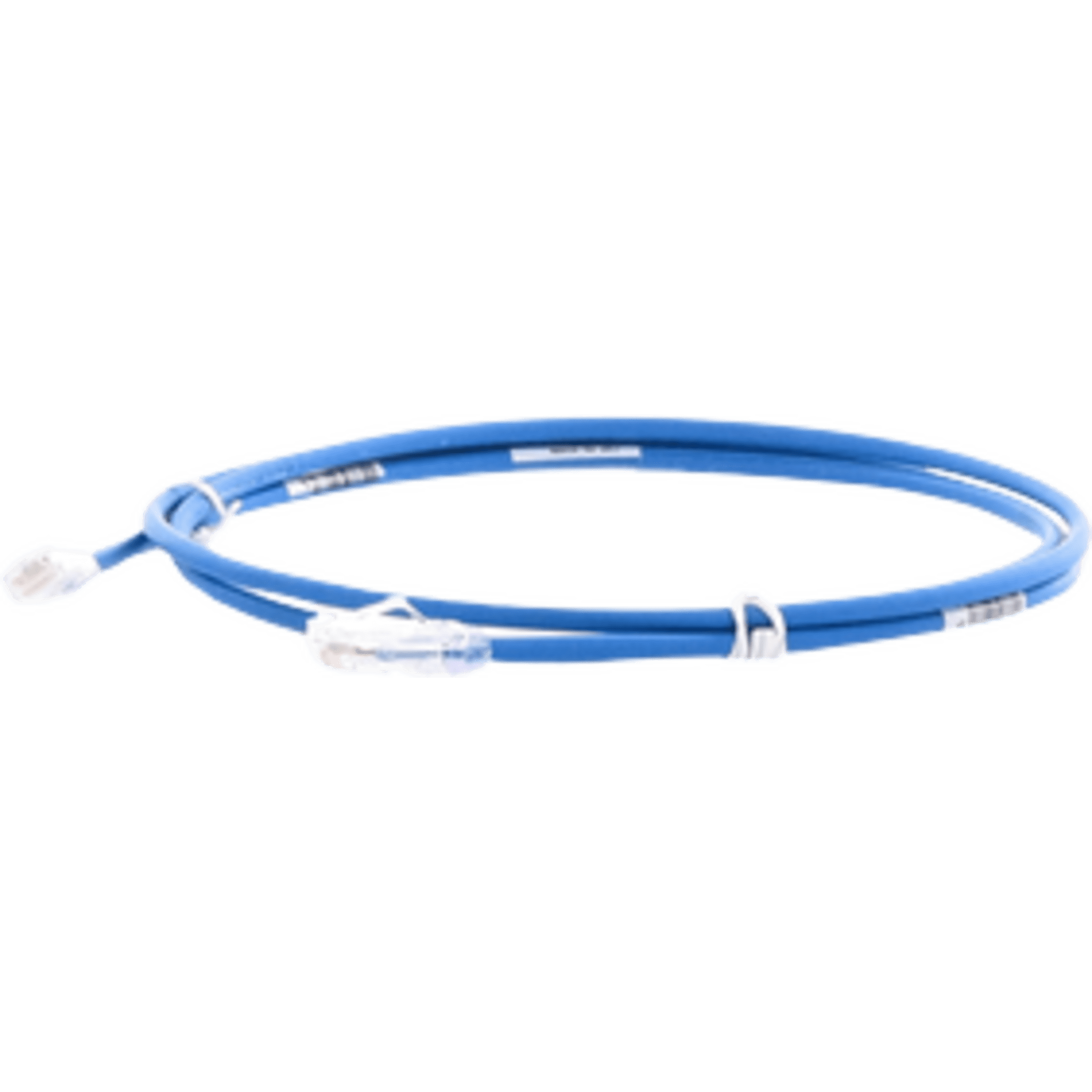 Cable de Parcheo UTP Cat6A, CM/LSZH, Diámetro Reducido (28AWG), Color Azul, 5 Metros (16.40 Pies).
