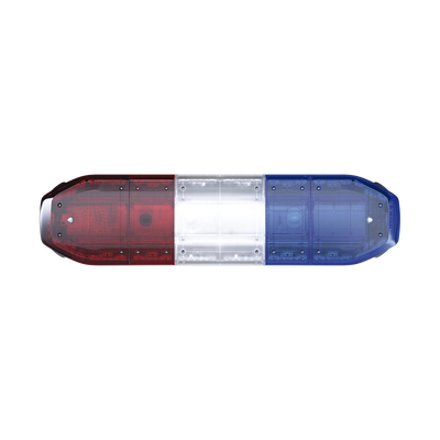 Barra de luces de 48", 216 LED, Dual Color, Programable, Rojo/Azul/Ámbar/Claro, Ideal para Equipar Unidades de Seguridad Publica con Domos Rojo, Claro y Azul