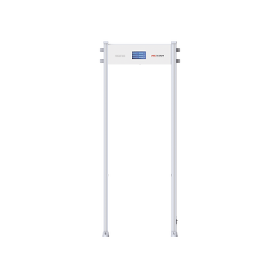 Arco Detector de Metales de 18 Zonas con Pantalla LCD de 7" / Conteo de personas y Alarmas / Ajuste de Sensibilidad e Interferencias / Mejora Anti-Interferencia