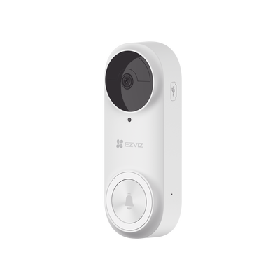Timbre con Cámara Wi-Fi (Doorbell) de Batería Recargable / Libre de Cables / Uso Exterior Con Protección (IP65) / Cámara 3 Megapíxel / Llamada a la App / Incluye Timbre Para Interior Con Timbres Seleccionables / Ranura