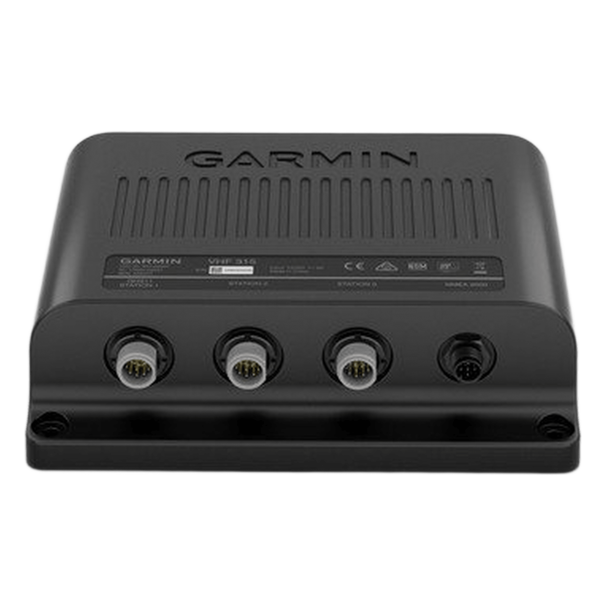 Radio náutica VHF 315 — GARMIN · SKU 10-02047-00