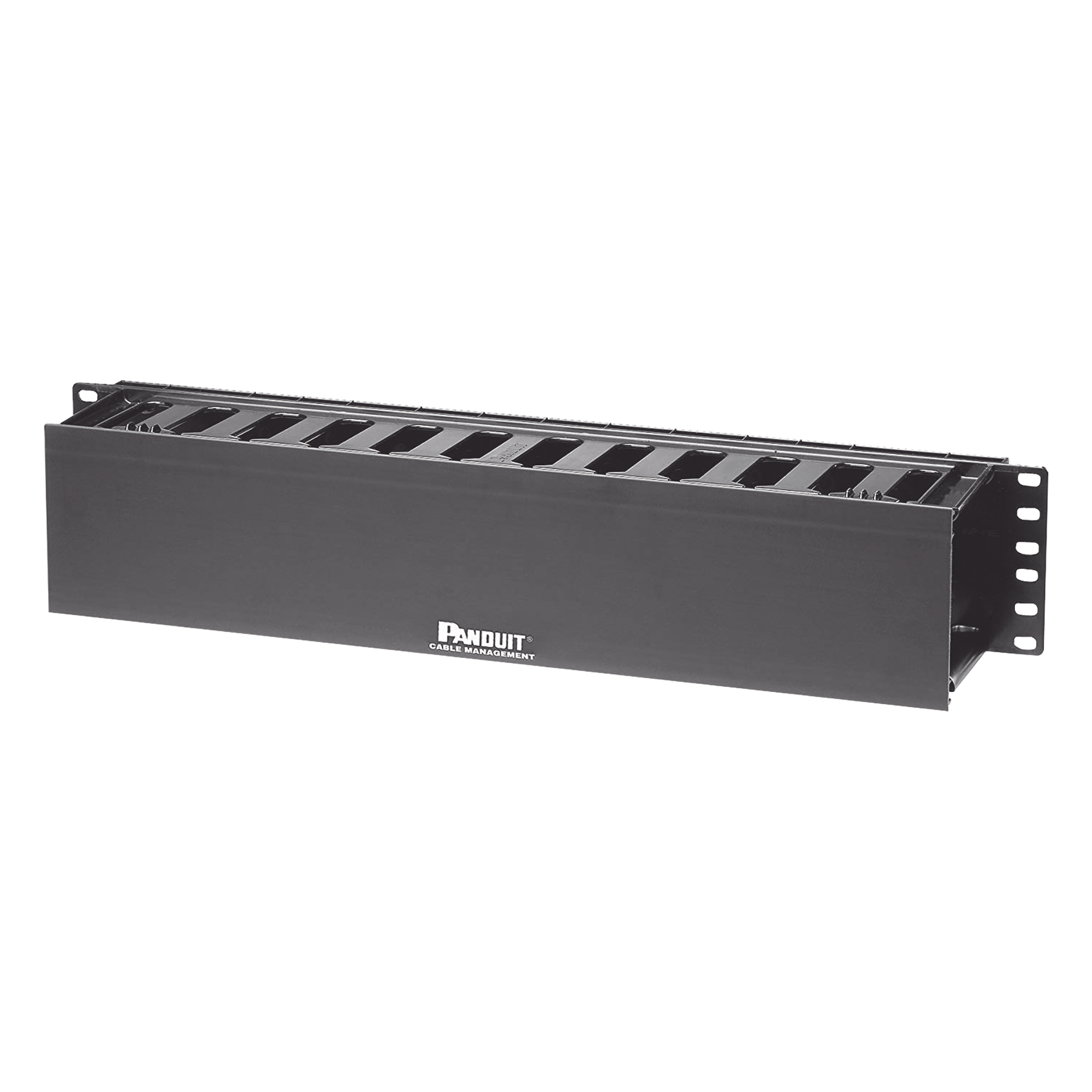 Organizador de Cables Horizontal PatchLink, Sencillo (Solo Frontal), Para Rack de 19in, 2UR — PANDUIT · SKU WMPF1E