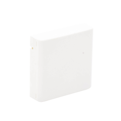 Caja Terminal de Fibra Óptica (Roseta) con un Acoplador SC/APC, Color Blanco