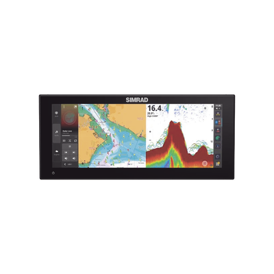 Pantalla Ultrawide NSX ULTRAWIDE de 12 pulgadas / Pantalla SolarMAX™ IPS HD / Integración con Mercury® y CZone® / Sonar Active Imaging™ / Compatibilidad con C-MAP® X-Gen Charts / NMEA 2000® / Ethernet y USB
