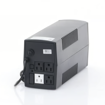 UPS de Línea Interactiva / 600 VA / 360 W / 120 Vca / 4 Tomas NEMA 5-15R / Pantalla LCD / AVR Boost y Buck