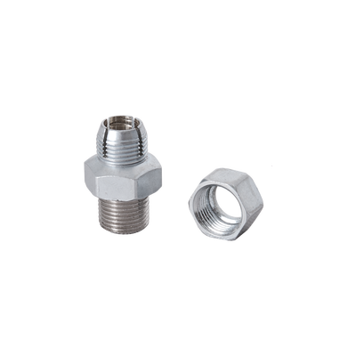 Tuerca y Opresor para Varilla de Ajuste / Compatible Q2220E y Q3220E / Acero Inoxidable / Ajuste Precisión Duplexers Sinclair / Refacción Original