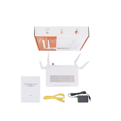 ONU Dual GPON/EPON / Wi-Fi Doble Banda 2.4 y 5 GHz / Soporta MESH / 2 Puertos Gigabit / 1 Puerto PON SC/APC / 1 puerto CATV / Hasta 1200 Mbps vía Wi-Fi
