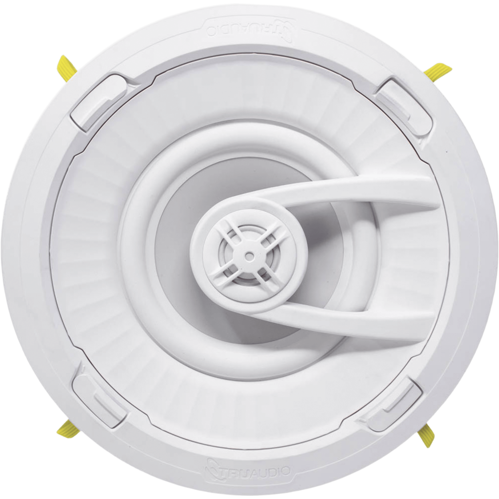 Altavoz de 7 " | montaje de Techo | Diseño TruGrip | Instalacion Sin Herramientas | Woofer de Polipropileno Blanco con Quick Connect 