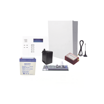 Panel de Alarma / 8 Zonas Programables / 48 Usuarios / 2 Particiones / Comunicador 4G LTE-M / Batería 4Ah / Transformador 16.5Vca — HONEYWELL HOME RESIDEO · SKU VISTA48/6150TB4G