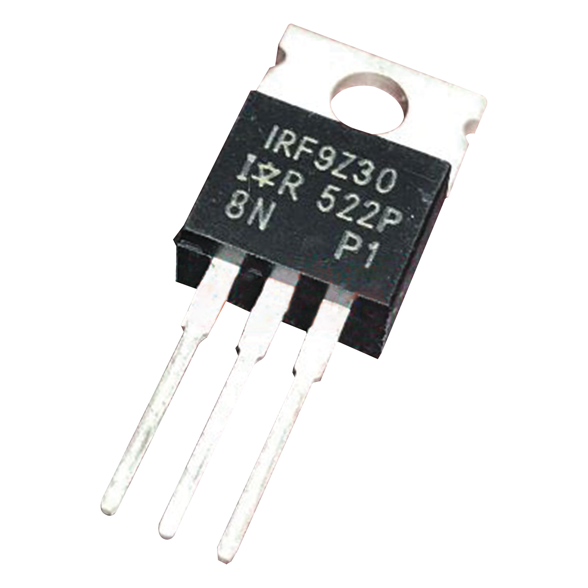 Transistor de Potencia MOSFET, Canal P, 50 Volt, 18 Amp., 0.14 Ohm, 74 Watt, TO-220AB, para Analizador III. — SYSCOM · SKU IRF9Z30