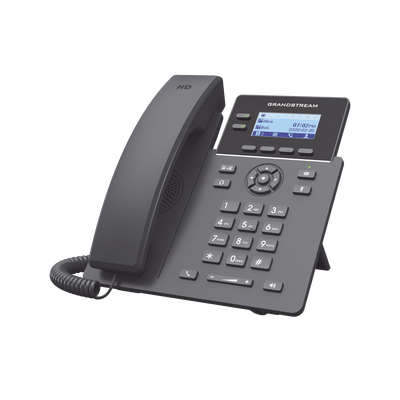 Teléfono IP Wi-Fi Grado Operador, 2 líneas SIP con 4 cuentas, codec Opus, IPV4/IPV6 con gestión en la nube GDMS