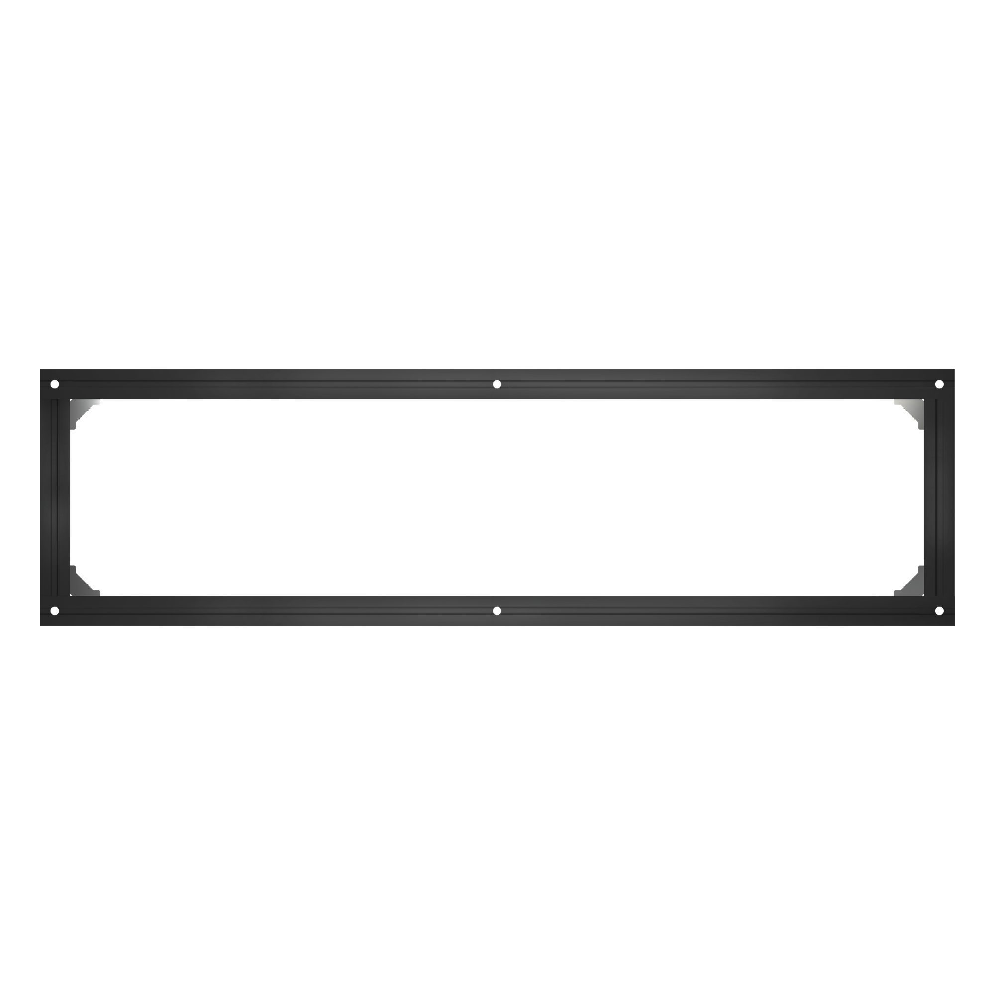 Montaje de Pared para 2 Paneles LED / Uso en Interior / Compatible con Series MWF, GWF, CWF y ZWDB