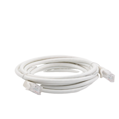 Cable de Parcheo UTP Cat6 - 3.0 Metros (9.84 Pies) - Blanco
