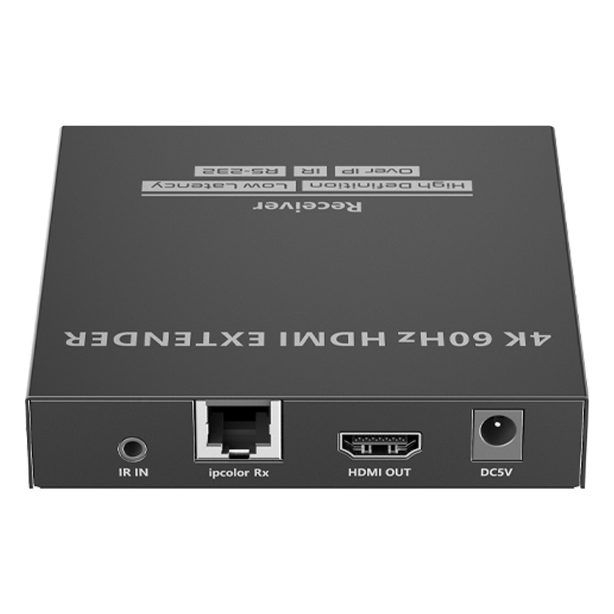 Receptor Compatible para Kit TT582 | 4K @60Hz | Cat 6, 6a y 7 | hasta 120 metros |
