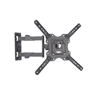 Montaje de Pared Articulado para Monitor de 32-55" / Soporta hasta 27.2 Kg / Vesa 400 x 400 / 100 x 100 / Acero / Separación a Pared de 5 cm a 40 cm