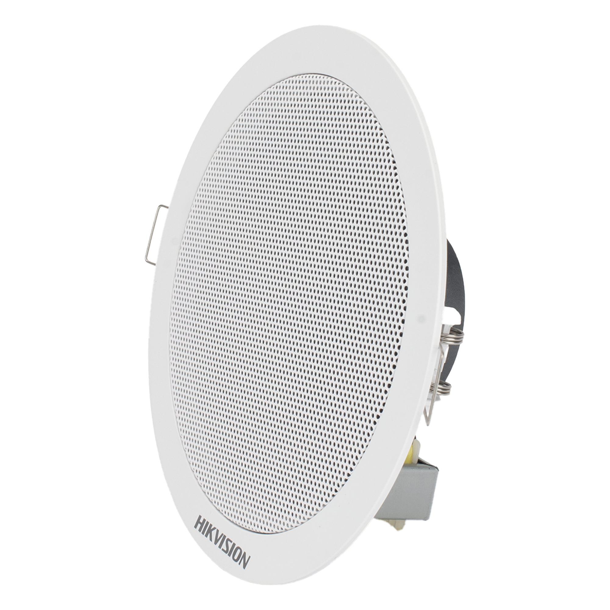 Altavoz Montaje en Plafón | 6 Watts | 100 V | Rejilla de Metal | Color Blanco | Uso Interior — HIKVISION · SKU DS-QAE0206G1-V