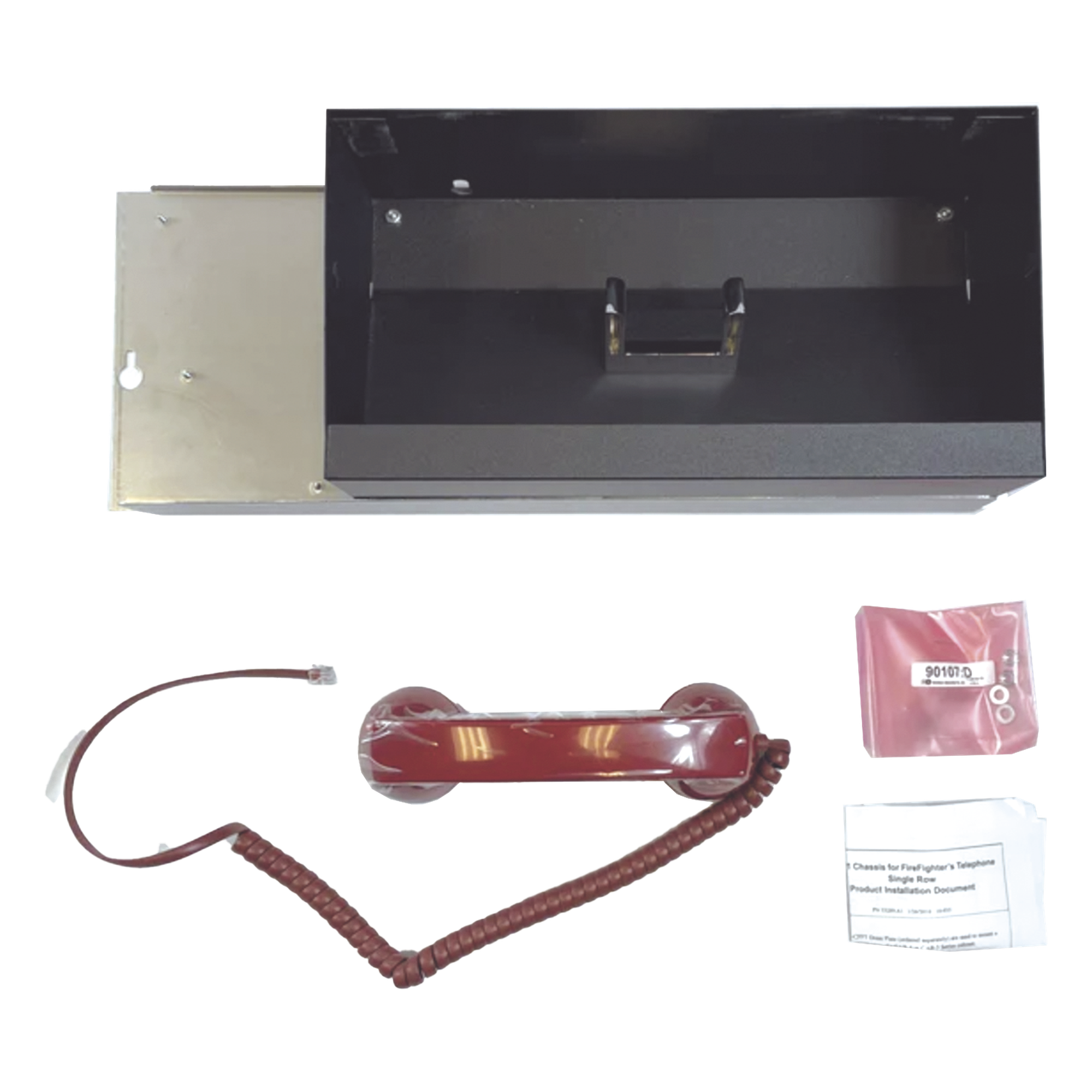 Chasis para Teléfono de Bombero / 1 Fila / Gabinete CAB-3 o CAB-4 / Compatible con DVC — NOTIFIER · SKU CFFT-1
