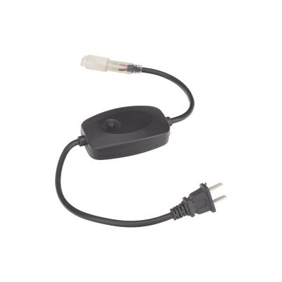 Adaptador de corriente con control de funciones manual, para manguerea Neón LED RGB JUML-5050-03.