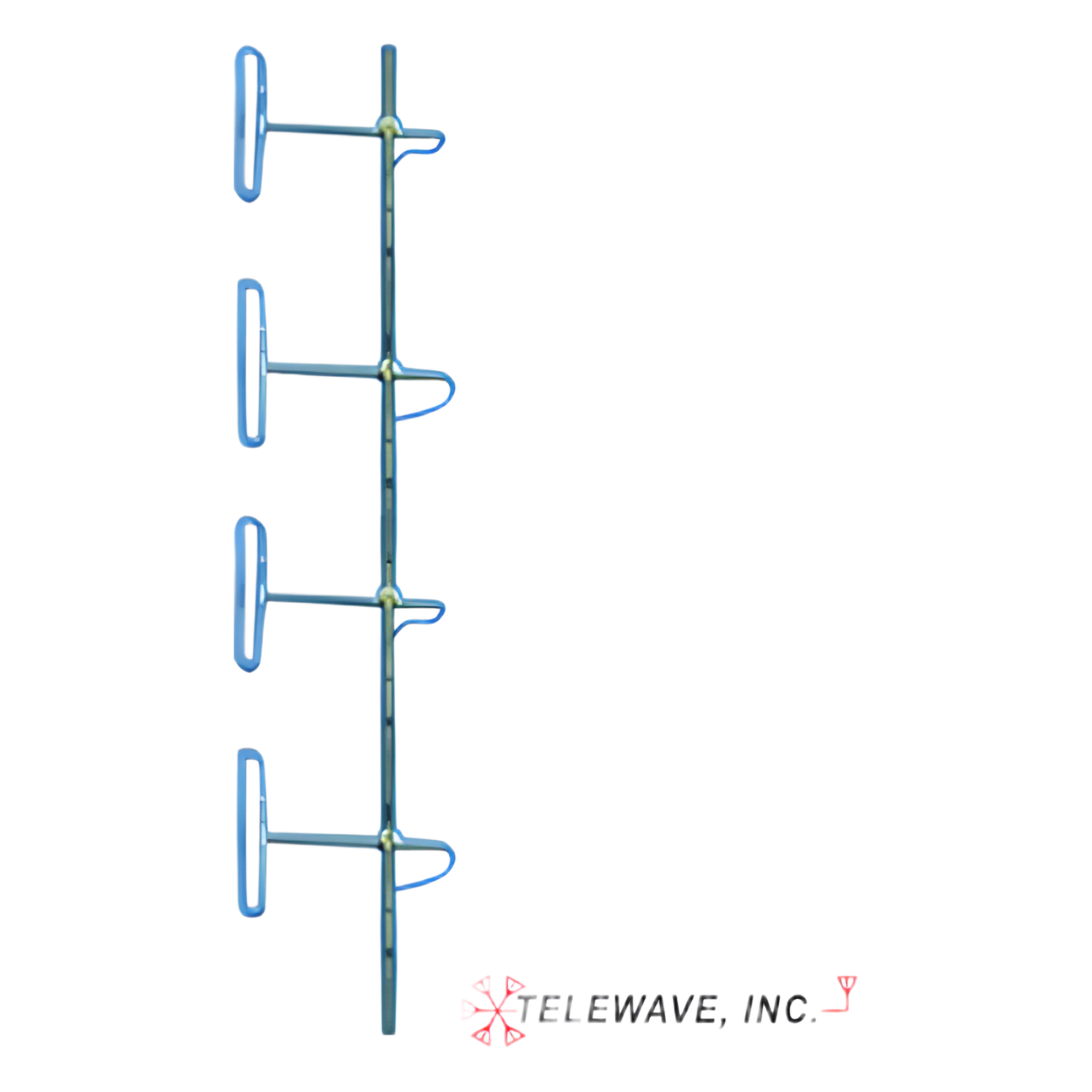 Antena Base VHF, de 4 Dipolos, rango de frecuencia 138 - 174 MHz. — TELEWAVE, INC · SKU ANT-150D6-9