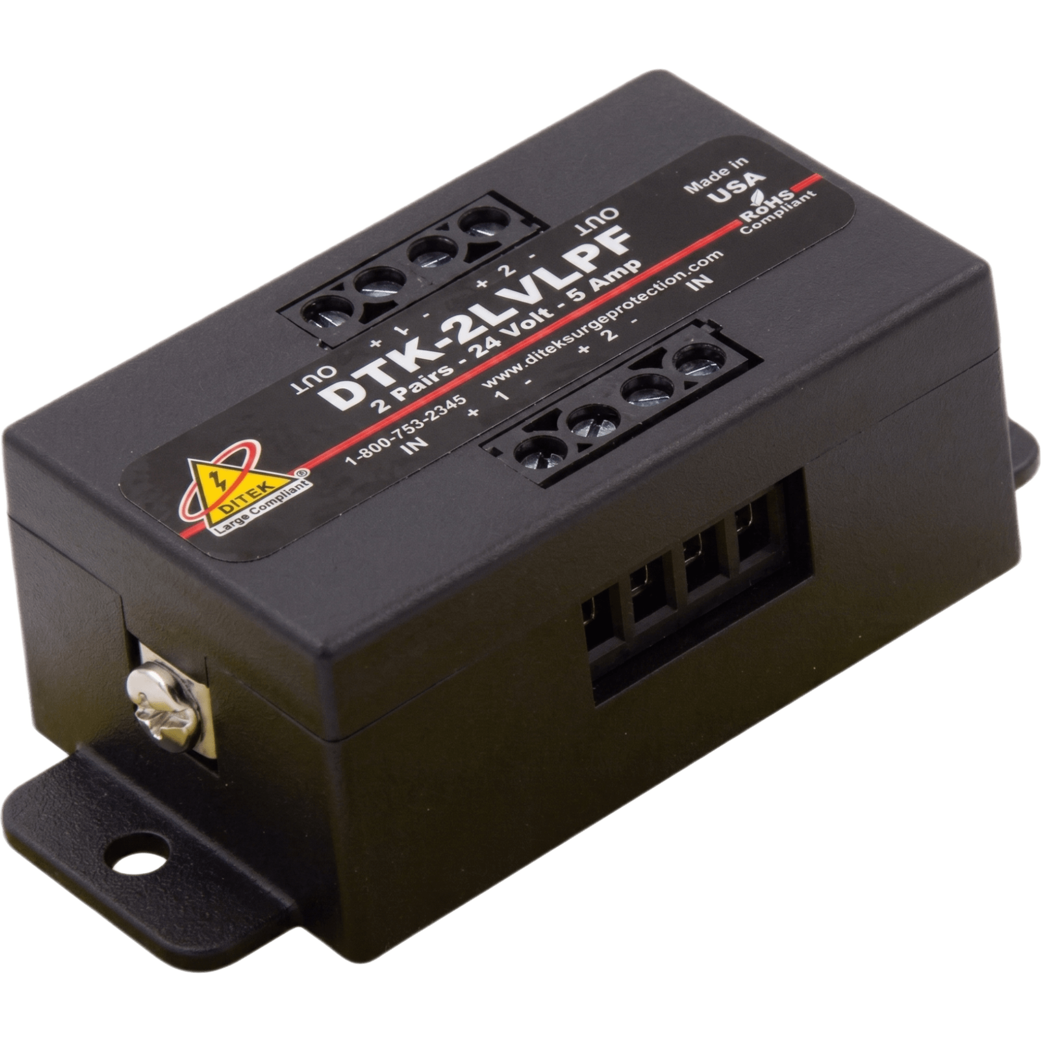 Protector Bajo Voltaje / SLC IDC NAC / 24 V / UL497B / Paneles de Incendio Direccionables