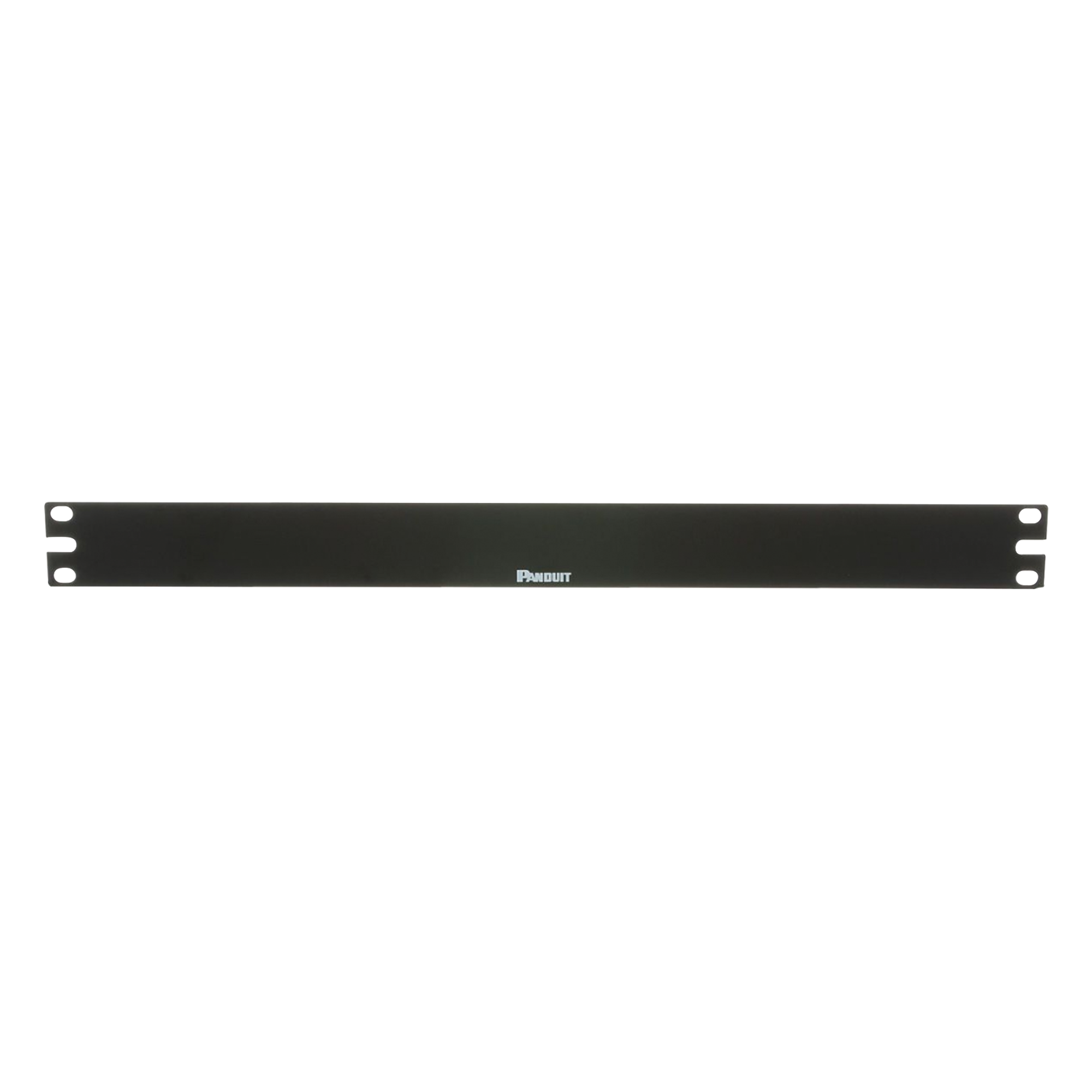 Tapa Ciega Para Rack Estándar de 19in, Plano, de Acero, 1UR, Color Negro — PANDUIT · SKU DPFP1