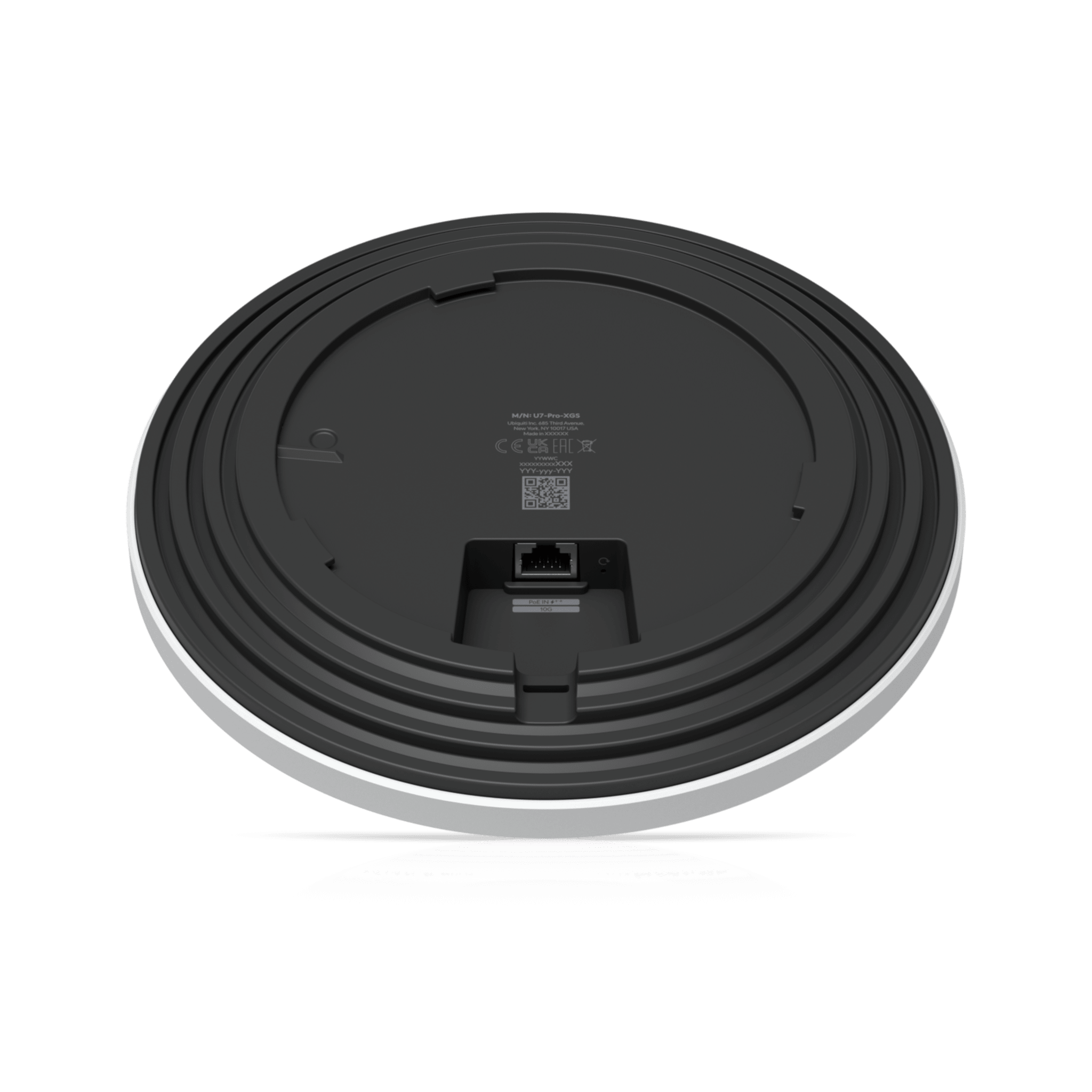 U7 Pro XGS – Punto de Acceso WiFi 7 Tri-Banda para Interiores con Soporte 6 GHz, Radio de Escaneo Espectral Dedicado, Cobertura de hasta 160 m², Capacidad para 500 Usuarios y Puerto Multi-Gig 10/5/2.5/1 GbE