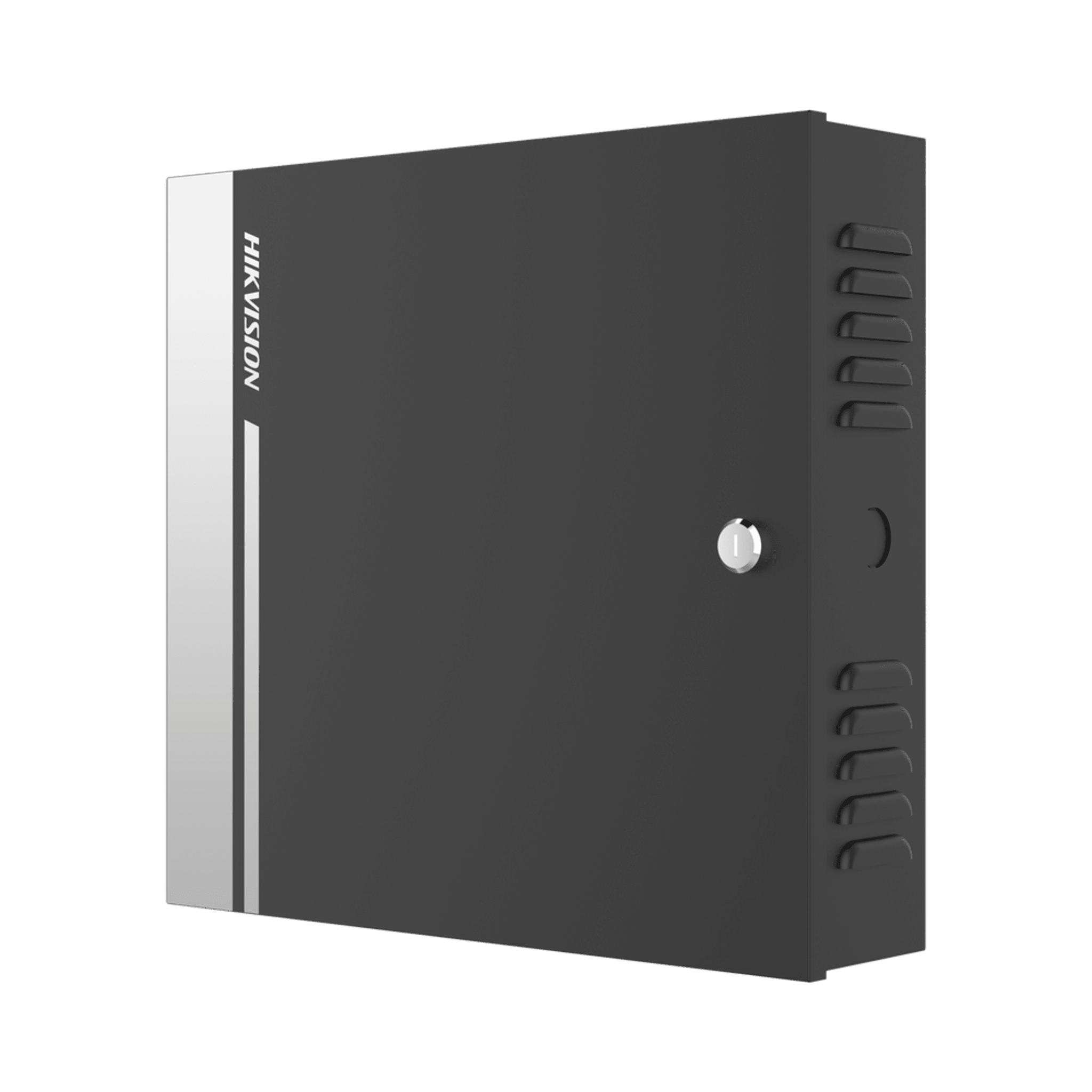 Controlador de Acceso para 1 Puerta y 2 Lectores Wiegand o RS485 / Incluye Gabinete y Fuente de Alimentación 12Vcc/8A / Soporta Batería de Respaldo / Wiegand y RS-485 / 10,000 Tarjetas
