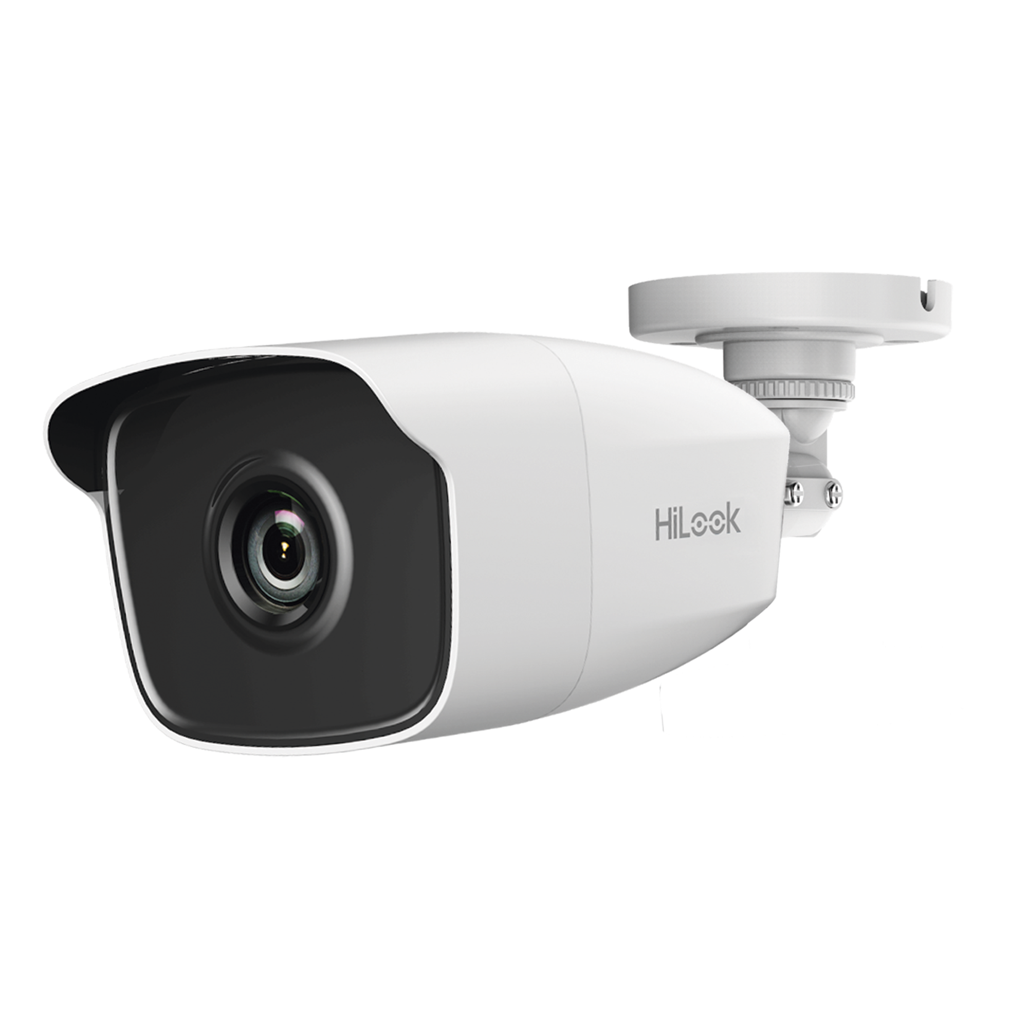Bala TURBOHD 2 Megapíxeles (1080p) / Gran Angular 103º / Lente 2.8 mm / METAL / IR EXIR Inteligente 40 mts / Exterior IP66 / TVI-AHD-CVI-CVBS / dWDR — HiLook by HIKVISION · SKU THC-B220-M