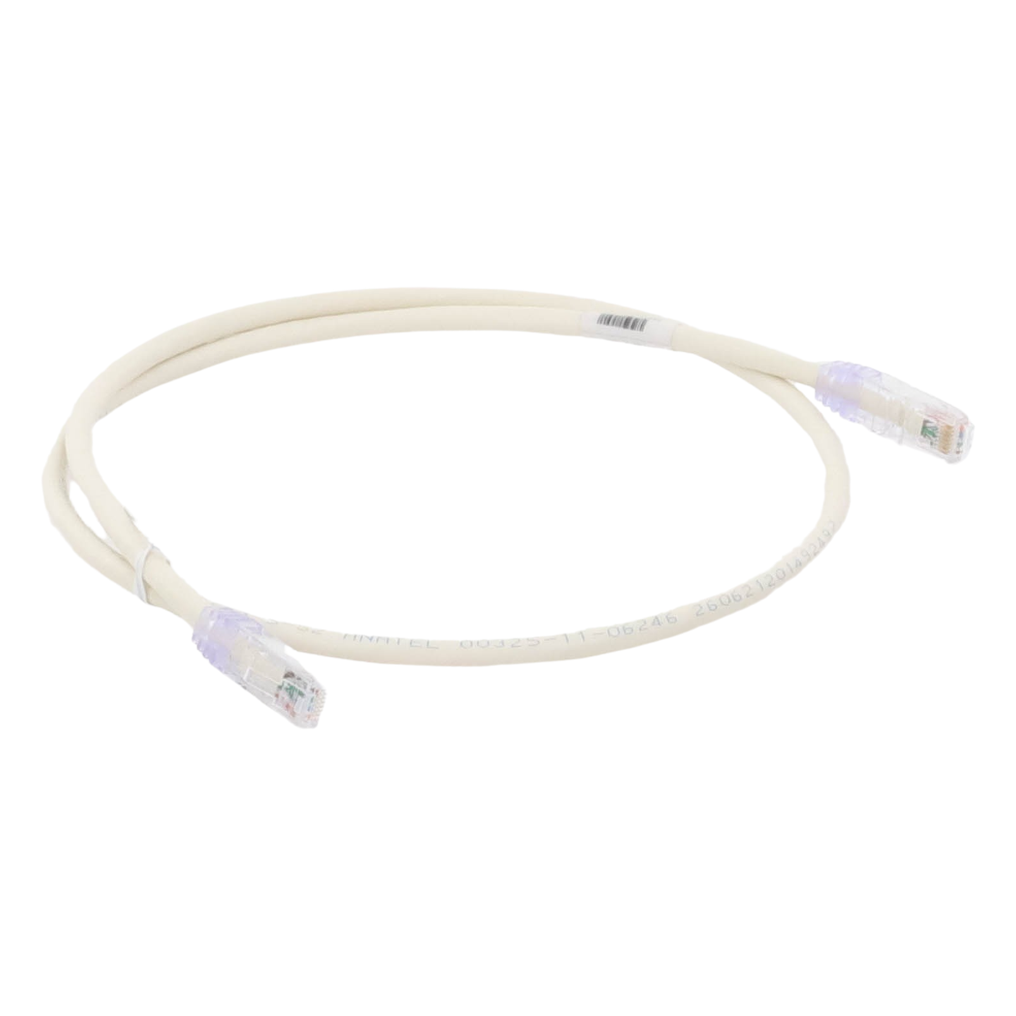 Cable de Parcheo UTP / Cat 6 / 24 AWG / 0.90 m (3 ft) / RJ45 / Blanco Mate