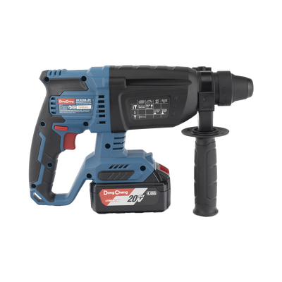 Martillo Perforador Inalámbrico SDS-PLUS 20V / Motor Brushless / 3 Modos Taladro Percusión Demolición / 2.7 J Energía de Impacto / 2 Baterías 4.0Ah con Cargador y Estuche