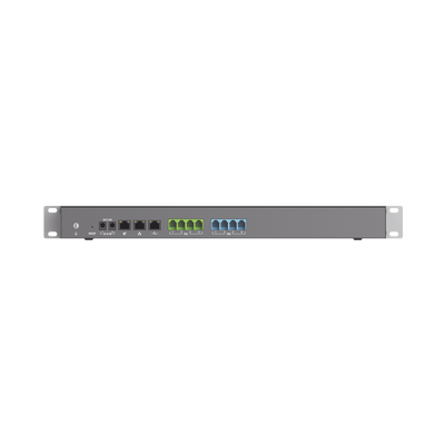 Conmutador IP-PBX para hasta 2000 usuarios y 300 llamadas simultaneas, 4FXO, 4FXS, para solución de comunicaciones unificadas y colaboración
