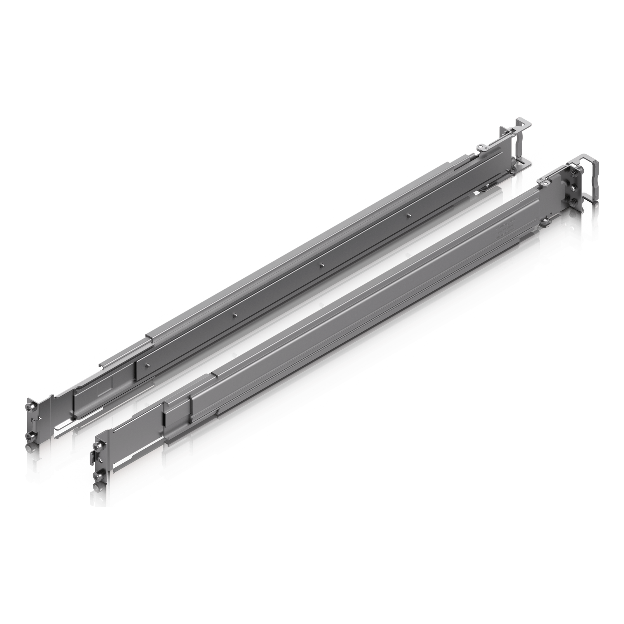 UACC Rack Sliding Rails – Rieles Deslizables Ajustables para Equipos UniFi de Montaje en Rack — UBIQUITI · SKU UACC-RACK-RAILS-SLIDE