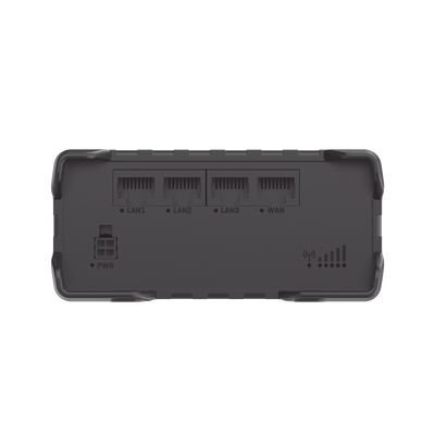 Router Industrial LTE 4G / 150 Mbps Cat 4 / 4 Puertos Ethernet / WiFi 2.4 GHz / Doble SIM / Montaje DIN / -40°C a 75°C