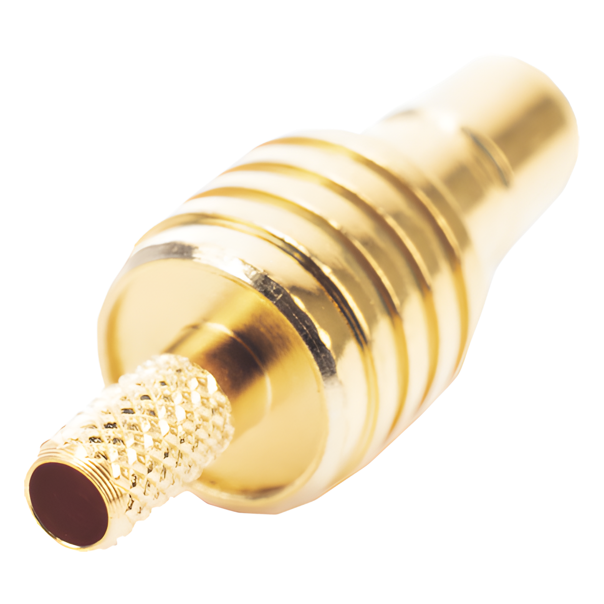 Conector SMB Hembra de Anillo Plegable (Jack de Contacto Macho) RG-174/U, 8216, M17RG-316. — RF INDUSTRIES,LTD · SKU RSB-4050-1B