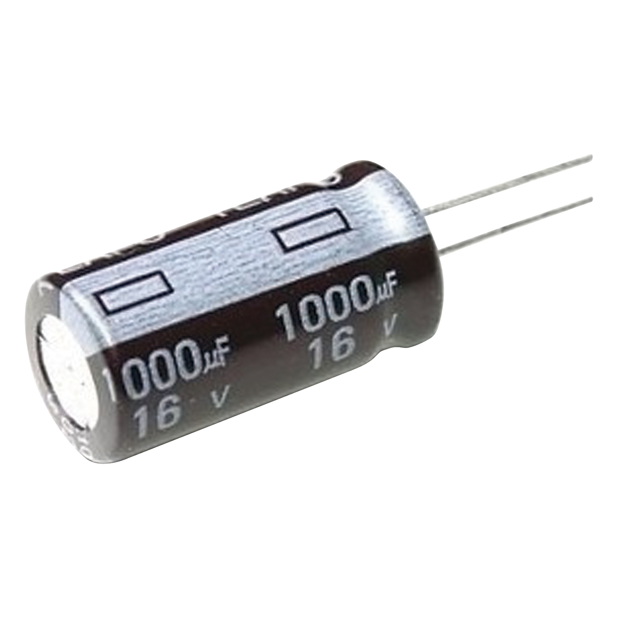 Capacitor Electrolítico de Aluminio, Radial de 1000 µFd, 16 Vcc, 105 °C, 10 x 15 mm. — SYSCOM · SKU CE1000/16V