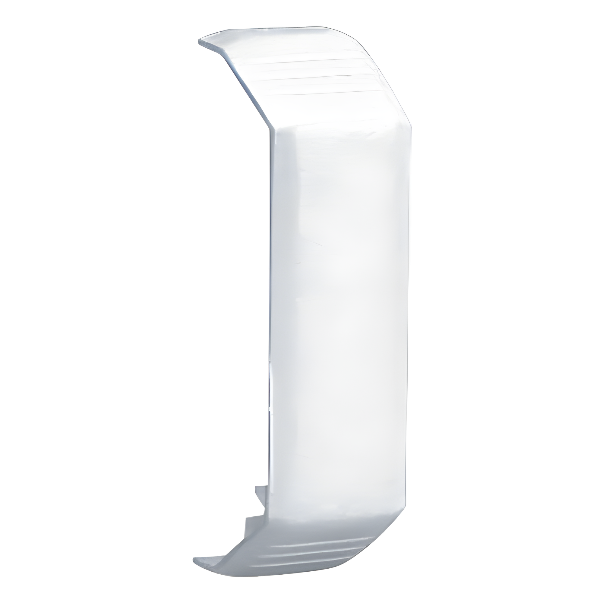 Unión recta de tapa, para uso con canaleta T45, Material PVC Rígido, Color Blanco Mate — PANDUIT · SKU T45CCIW-X