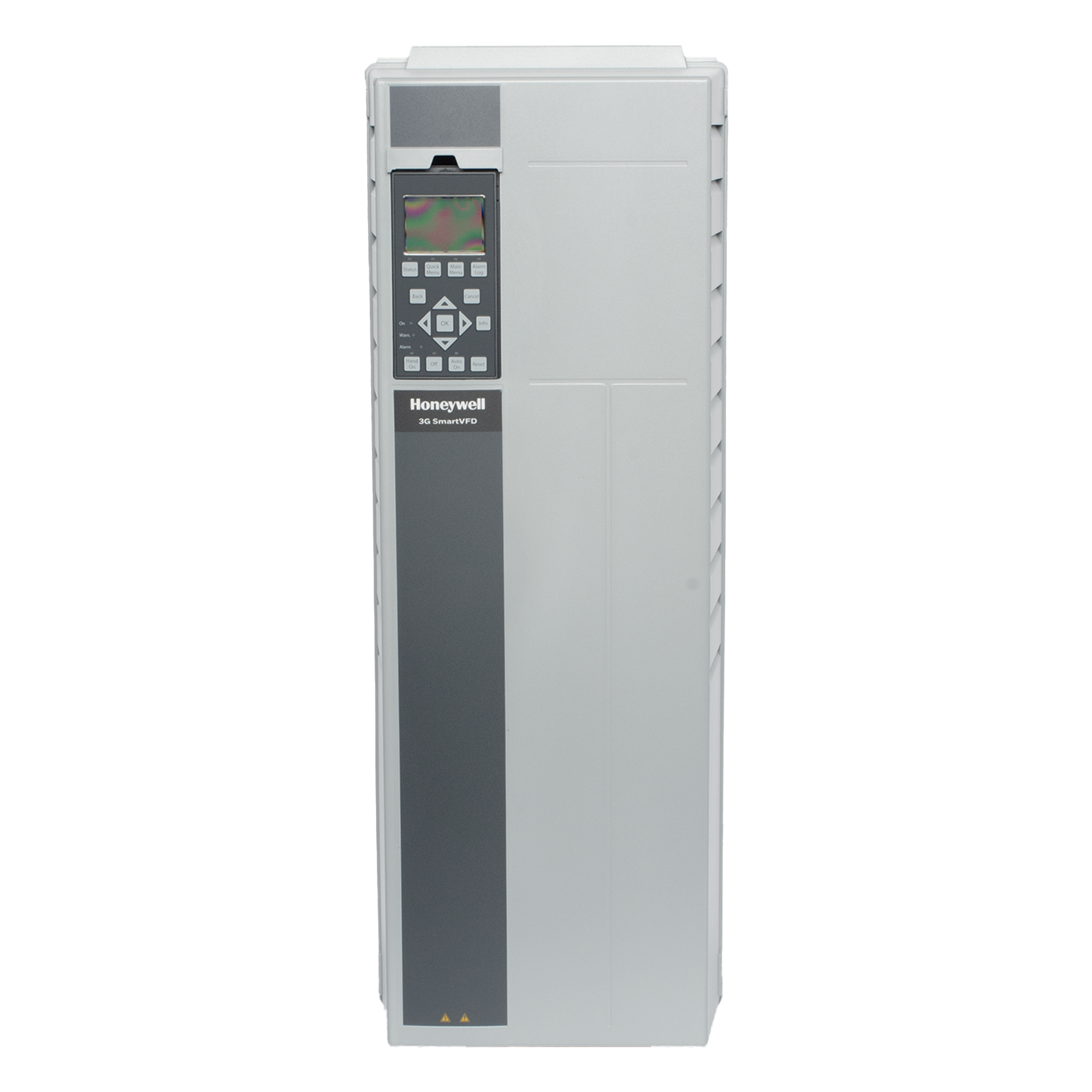 Variador de frecuencia trifásico para HVAC de 30 HP, 460 Vac, gabinete NEMA 1 con teclado gráfico — HONEYWELL BMS · SKU HVFD3D3C0300G100C