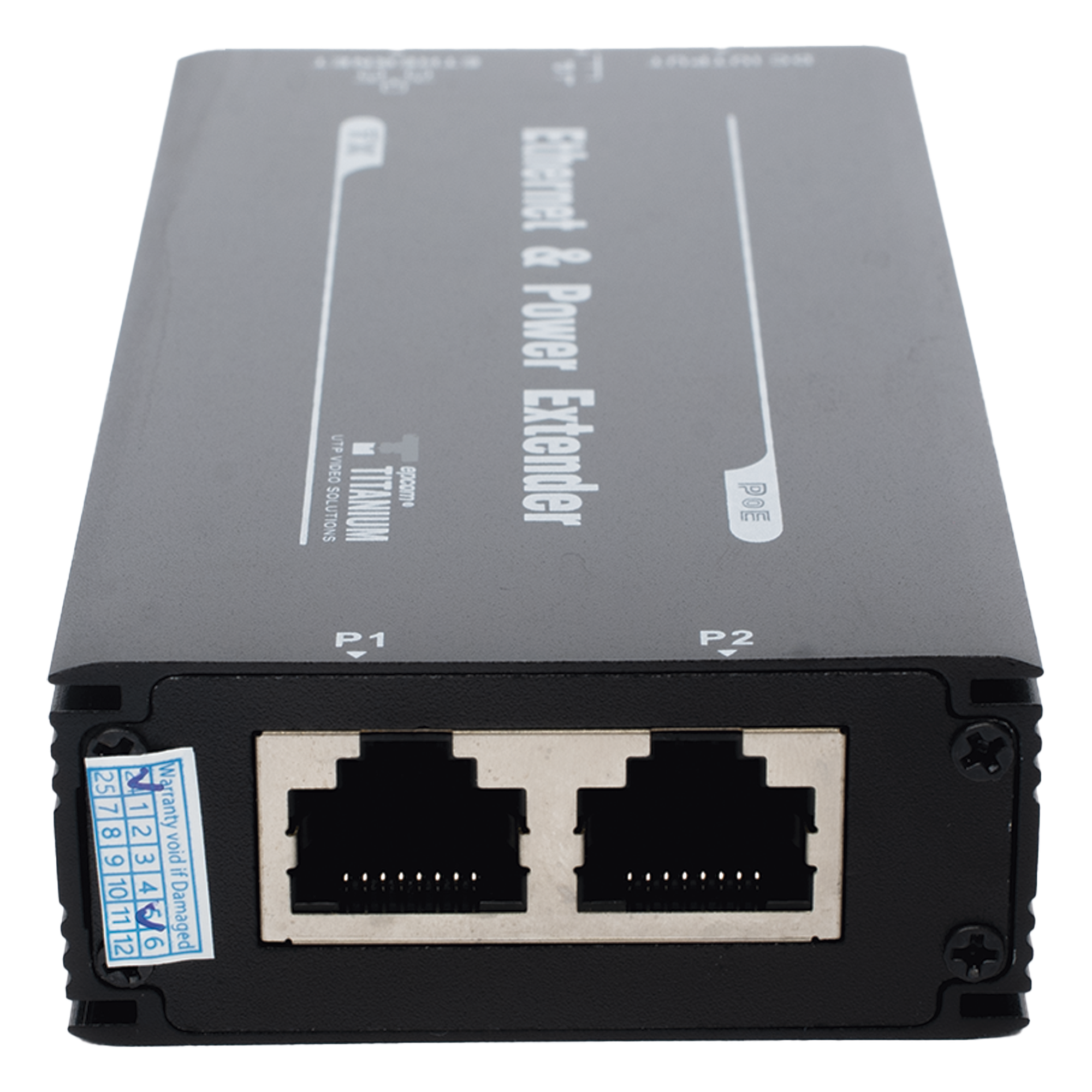 (POE 600 METROS) Transmisor para Extensor PoE TT-8001R / 1 Puerto para recepción de video y alimentación (PoE) / IDEAL PARA DOMOS Y CAMARAS IP / Conexión en Cascada / Soporta PTZ´s de 60 W / Soporta IEEE802.3af/at
