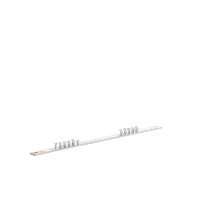 Barra de Conexión a Tierra, Para Rack de 19", Con 20 Orificios Para Conexión Rápida de Equipos, Incluye 20 Tornillos # 12-24 x 1/2" Instalados