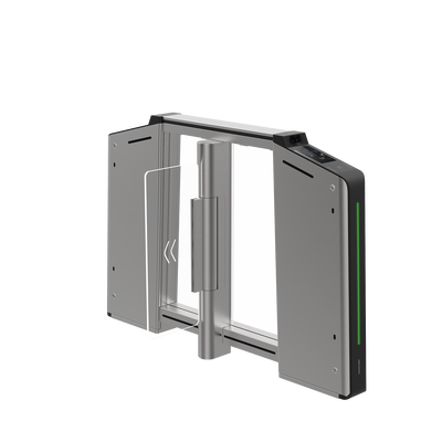 Torniquete Inteligente DERECHO con Reconocimiento Facial Incluido / 12,000,000 MCBF / 20 Pares de IR para Detección de Peatón / Controlador Incluido / Acero Inoxidable SUS304 / Carril de 65 cms — HIKVISION · SKU DS-K3B631TX-R/MPIQL-DP65