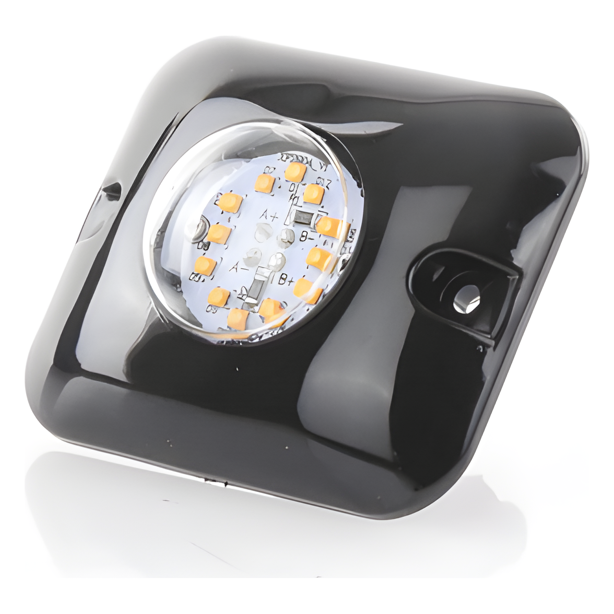 Luz Oculta LED / 12 LED Gen III / 12 Patrones / 10-24 VCC / 3.2x1.8 cm (1.26x0.71 in) / Montaje Permanente