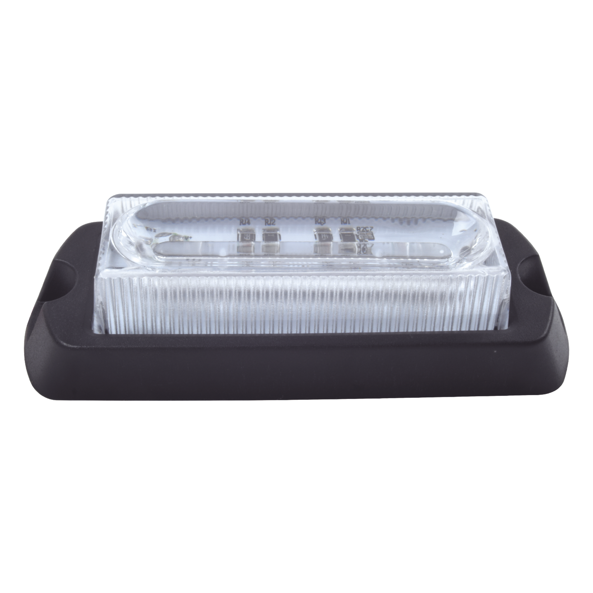 Luz Auxiliar Ultra Brillante X13 de 4 LEDs, color Ámbar, con mica transparente. — EPCOM INDUSTRIAL SIGNALING · SKU X13A