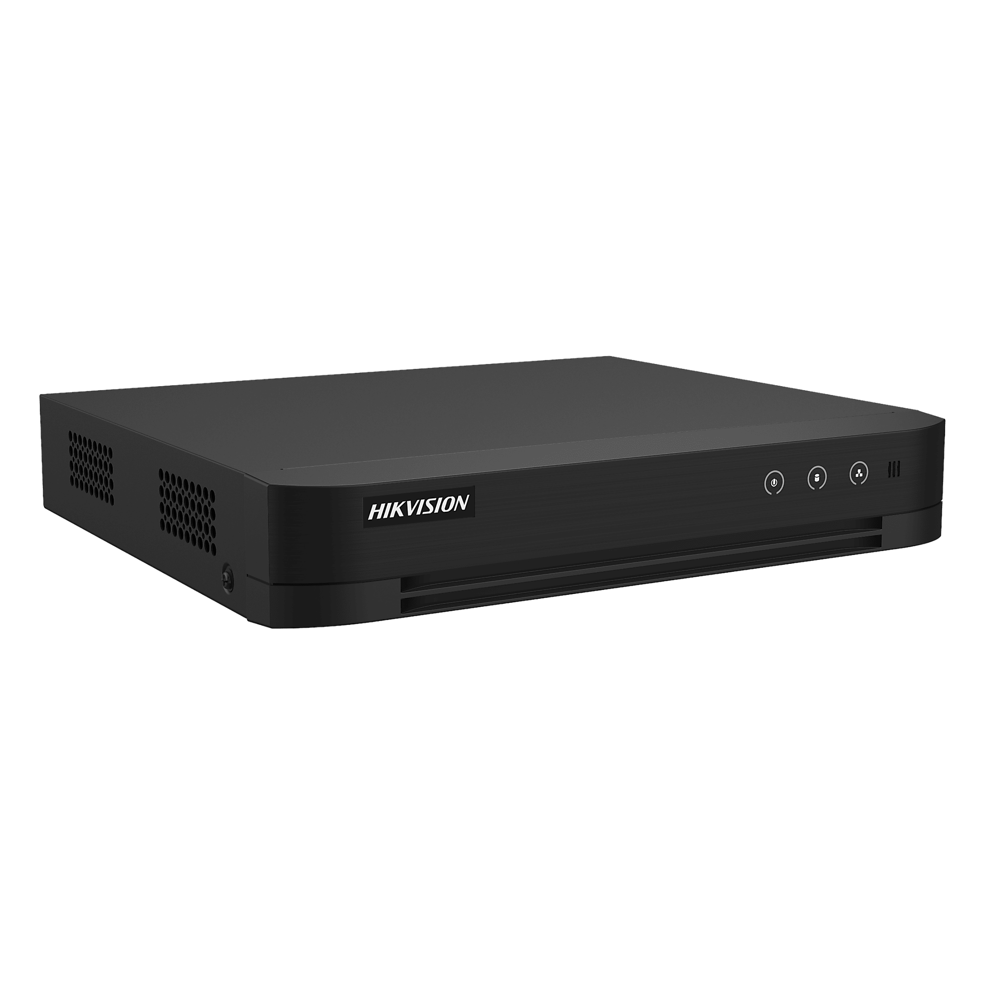 DVR 4 Canales TURBOHD + 4 Canales IP / 8 Megapixel (4K) / Audio Bidireccional / ACUSENSE / 1 Bahía de Disco Duro / Salida de Video en Full HD / H.265+ — HIKVISION · SKU IDS-7204HUHI-M1/T